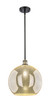 Innovations - 516-1S-BAB-G128-14 - One Light Pendant - Ballston - Black Antique Brass