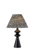 Adesso Home - 1646-01 - Table Lamp - Dahlia - Black