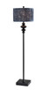 Adesso Home - 1652-01 - Floor Lamp - Samira - Black