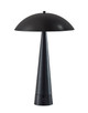 Adesso Home - 2605-01 - Two Light Table Lamp - Vortex - Black