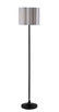 Adesso Home - 2618-01 - Floor Lamp - Elodie - Black