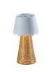 Adesso Home - 3165-02 - LED Table Lamp - Tory - White & Rattan