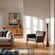 Espresso Floor Lamp (3201-15)