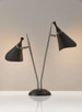 Draper Two Light Desk Lamp (3235-01)