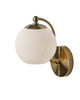 Adesso Home - 3251-21 - Wall Lamp - Swirl - Antique Brass