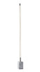 Adesso Home - 3607-22 - LED Wall Washer - Felix - Brushed Steel/White Marble