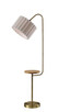 Adesso Home - 4229-21 - Floor Lamp - Caldwell - Antique Brass Natural Wood