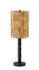 Adesso Home - 4355-01 - One Light Table Lamp - Norfolk - Black Wood