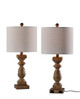 Adesso Home - SL0377-15 - 2 Pc Table Lamp Pack - Jolene - Natural Finsh With Linen