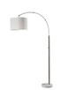 Adesso Home - SL1186-22 - Floor Lamp - Rigley - Brushed Steel