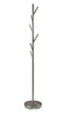Adesso Home - WK2036-22 - Coat Rack - Evergreen - Brushed Steel
