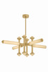 Corbett Lighting - 565-48-VB - LED Chandelier - Hydra - Vintage Brass