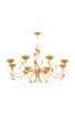 Corbett Lighting - 566-52-VGL - Eight Light Chandelier - Innsbruck - Vintage Gold Leaf