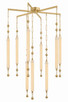 Corbett Lighting - 568-39-VB - LED Chandelier - Parigi - Vintage Brass