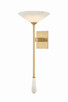 Corbett Lighting - 569-01-VB - LED Wall Sconce - Lausanne - Vintage Brass