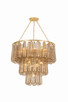 Corbett Lighting - 581-36-VGL - 11 Light Chandelier - Milos - Vintage Gold Leaf