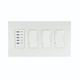 Timer & Dimmer Three Dimmers and One Timer (EFSWTD3)