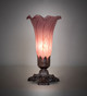 Lavender Pond Lily One Light Accent Lamp (11336)
