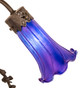 Blue Two Light Table Lamp (115880)