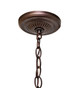 Victorian Three Light Chandelier Hardware (11617)