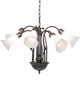 White Seven Light Chandelier (11621)