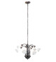 White Seven Light Chandelier (11621)