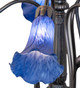 Blue Seven Light Chandelier (11629)