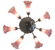 Lavender Seven Light Chandelier (11704)