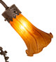 Amber Two Light Accent Lamp (11822)