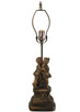 Meyda Tiffany - 11858 - One Light Table Base - Henry & Ida Belle - Mahogany Bronze