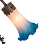Pink Pond Lily Two Light Accent Lamp (11943)