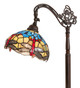 Tiffany Hanginghead Dragonfly One Light Bridge Arm Floor Lamp (119648)