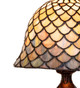 Tiffany Fishscale One Light Mini Lamp (122363)