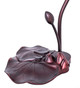 Amber/Green Pond Lily One Light Accent Lamp (12386)