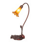 Amber One Light Accent Lamp (12432)