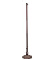 Meyda Tiffany - 12436 - One Light Torchiere Base - Torchiere - Mahogany Bronze
