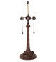 Tiffany Floral Two Light Table Lamp (124816)