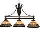 Meyda Tiffany - 125111 - Three Light Island Pendant - Ilona - Mahogany Bronze