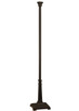 Meyda Tiffany - 128907 - One Light Torchiere - Mission - Mahogany Bronze