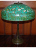 Meyda Tiffany - 129287 - Three Light Table Lamp - Authentic Tiffany - Circa
