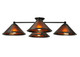Meyda Tiffany - 130746 - Four Light Flushmount - Sutter - Timeless Bronze