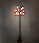 Pink 12 Light Floor Lamp (130933)