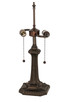 Meyda Tiffany - 13350 - Table Base Hardware - Gothic - Mahogany Bronze
