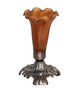 Amber Pond Lily One Light Accent Lamp (13359)