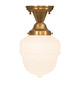 Revival Schoolhouse One Light Semi-Flushmount (259699)