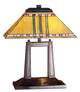 Meyda Tiffany - 26004 - Two Light Table Lamp - Prairie Corn - Mahogany Bronze