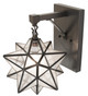 Moravian Star One Light Wall Sconce (260405)