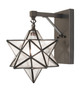 Moravian Star One Light Wall Sconce (260405)