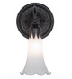 White One Light Wall Sconce (260476)