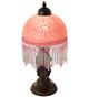 Meyda Tiffany - 260705 - One Light Mini Lamp - Roussillon - Mahogany Bronze